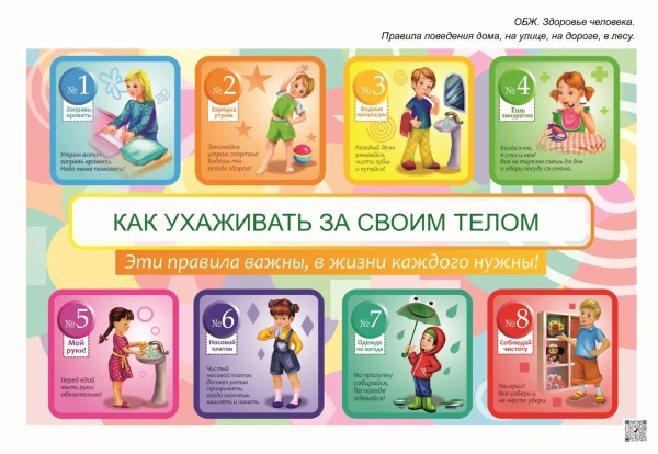 Комплект таблиц по ОБЖ (17 шт.)